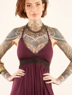 Robe Courte Dos Nu à Bretelles "Nolofinwe", Bordeaux 6 Robe Courte Dos Nu à Bretelles "Nolofinwe", Bordeaux -Boutique De Jupes robe courte dos nu a bretelles nolofinwe bordeaux p image 348258 grande