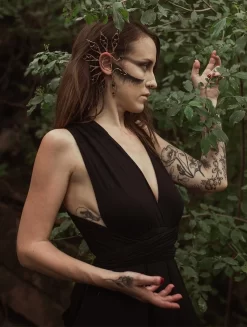 Robe Courte Infinity "Wakiza", Noir -Boutique De Jupes robe courte infinity wakiza noir p image 342735 grande