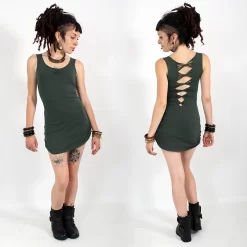 Robe Sans Manches Avec Dos Ouvert "Diamond", Turquoise 9 Robe Sans Manches Avec Dos Ouvert "Diamond", Turquoise -Boutique De Jupes robe diamond turquoise p image 252901 grande