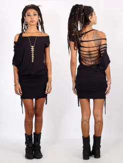 Robe "Elm Street", Noir -Boutique De Jupes robe elm street noir p image 338884 grande