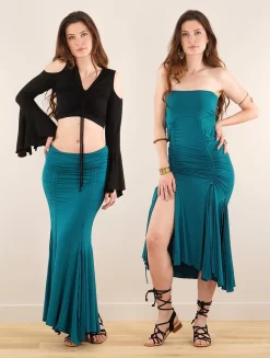 Robe Jupe "Weya", Bleu