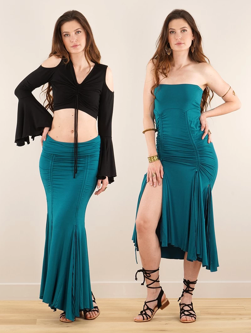 Robe Jupe "Weya", Bleu 1 Robe Jupe "Weya", Bleu