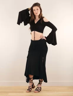 Robe Jupe "Weya", Noir 7 Robe Jupe "Weya", Noir -Boutique De Jupes robe jupe weya noir p image 348061 grande