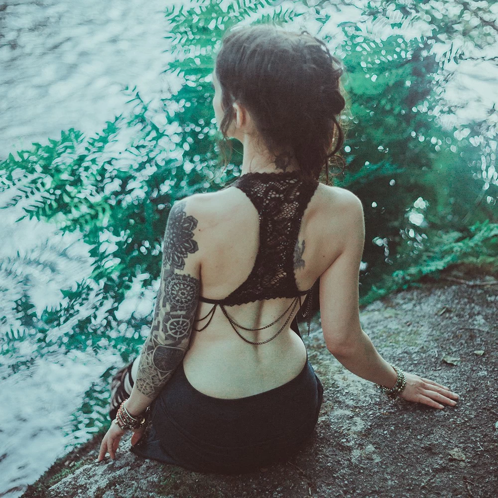 Robe "Little Dress", Noir Uni 5 Robe "Little Dress", Noir Uni – Image 5