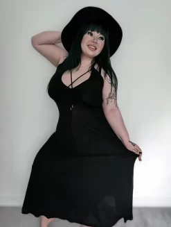 Robe Longue à Bretelles Ample Et Réversible "Lazüli", Noir 7 Robe Longue à Bretelles Ample Et Réversible "Lazüli", Noir -Boutique De Jupes robe longue a bretelles ample et reversible lazuli noir p image 348223 grande