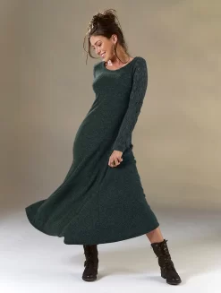 Robe Longue à Manches Longues En Crochet "Melisandre", Bleu Pétrole Foncé 10 Robe Longue à Manches Longues En Crochet "Melisandre", Bleu Pétrole Foncé -Boutique De Jupes robe longue a manches longues en crochet melisandre bleu petrole fonce p image 337955 grande