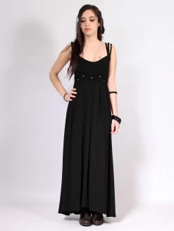 Boutique De Jupes -Boutique De Jupes robe longue massalaa noir p image 334063 grande