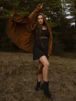 Robe Patineuse Avec Crochet "Nymphea", Noir -Boutique De Jupes robe patineuse avec crochet nymphea noir p image 334287 grande