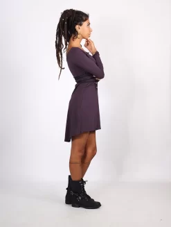 Robe Patineuse "Mystic", Violet 6 Robe Patineuse "Mystic", Violet -Boutique De Jupes robe patineuse mystic violet p image 324499 grande