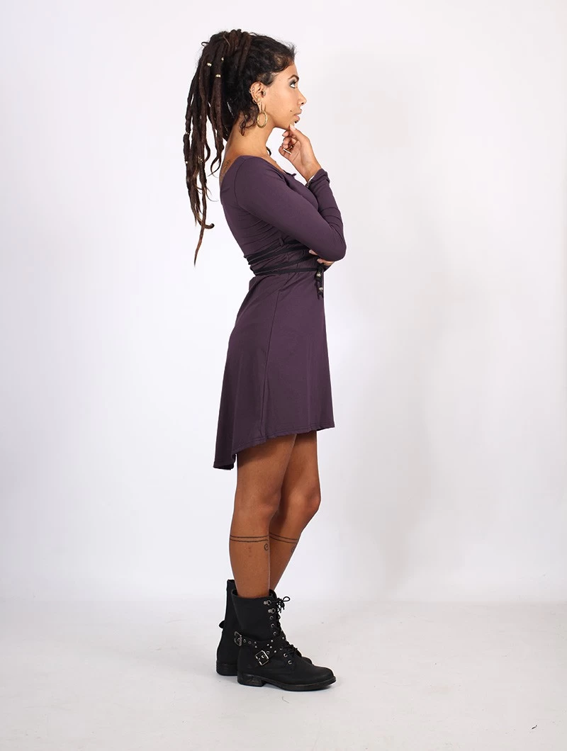 Robe Patineuse "Mystic", Violet 3 Robe Patineuse "Mystic", Violet – Image 3