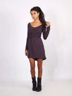 Robe Patineuse "Mystic", Violet