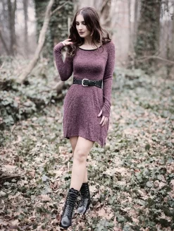 Robe Pull "Bohemian", Bordeaux -Boutique De Jupes robe pull bohemian bordeaux p image 337268 grande