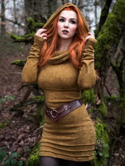 Robe Pull "Chryzalide", Rouille