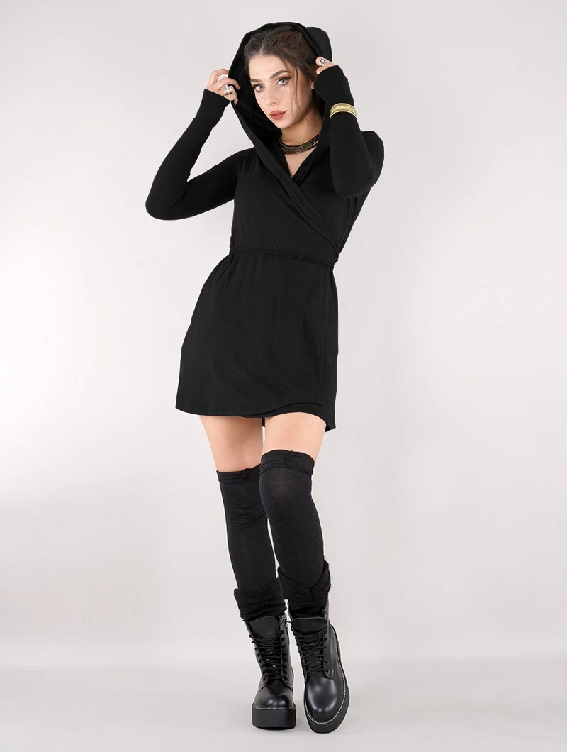 Robe Pull Portefeuille "Dark", Noir 3 Robe Pull Portefeuille "Dark", Noir – Image 3