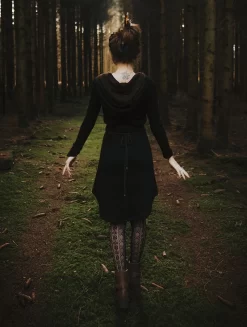 Robe Pull "Käliskä", Noir Et Marron 7 Robe Pull "Käliskä", Noir Et Marron -Boutique De Jupes robe pull kaliska noir et marron p image 329814 grande