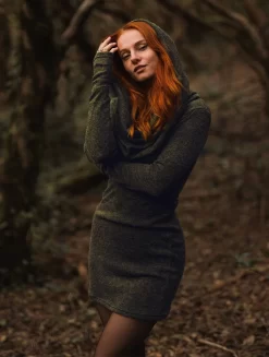 Robe Pull "Mantra", Vert Kaki 10 Robe Pull "Mantra", Vert Kaki -Boutique De Jupes robe pull mantra vert kaki p image 344532 grande