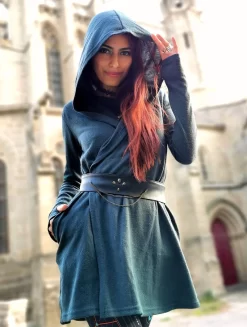 Robe Pull Portefeuille "Dark", Bleu Pétrole Foncé 6 Robe Pull Portefeuille "Dark", Bleu Pétrole Foncé -Boutique De Jupes robe pull portefeuille dark bleu petrole fonce p image 339397 grande