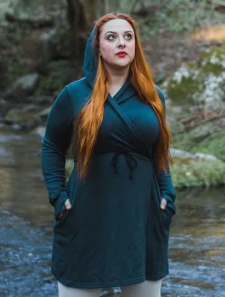 Robe Pull Portefeuille "Dark", Bleu Pétrole Foncé 9 Robe Pull Portefeuille "Dark", Bleu Pétrole Foncé -Boutique De Jupes robe pull portefeuille dark bleu petrole fonce p image 339553 grande