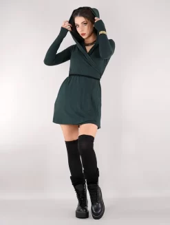 Robe Pull Portefeuille "Dark", Bleu Pétrole Foncé 8 Robe Pull Portefeuille "Dark", Bleu Pétrole Foncé -Boutique De Jupes robe pull portefeuille dark bleu petrole fonce p image 344796 grande