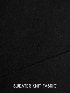 Robe Pull "Yousra", Noir -Boutique De Jupes robe pull yousra noir p image 344161 grande