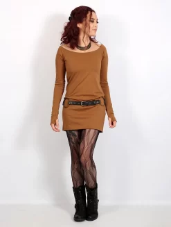 Robe "Saädiya", Rouille 6 Robe "Saädiya", Rouille -Boutique De Jupes robe saadiya rouille p image 343081 grande