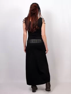 Robe Sans Manches "Aryäa", Noir -Boutique De Jupes robe sans manches aryaa noir p image 337217 grande