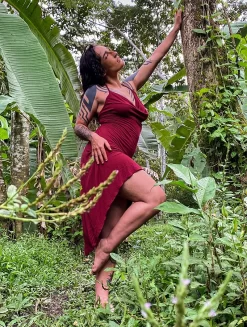 Robe "Trisha", Bordeaux -Boutique De Jupes robe trisha bordeaux p image 348288 grande