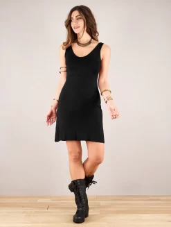 Robe "Winona", Noir -Boutique De Jupes robe winona noir p image 342157 grande