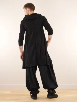 Tunique Pull Asymétrique "Khadijah", Noir -Boutique De Jupes tunique pull asymetrique khadijah noir p image 347376 grande